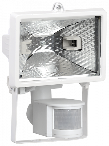IEK Прожектор ИО150Д(детектор) галоген.белый IP54