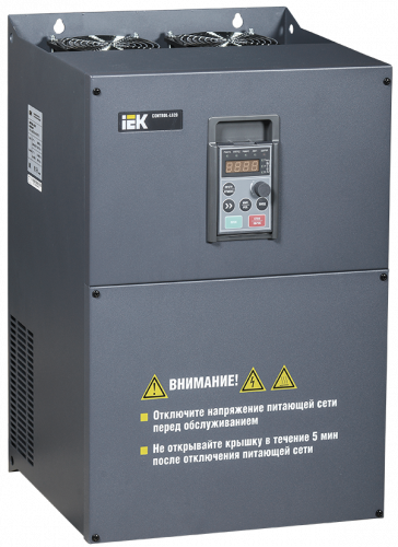 IEK ONI Преобразователь частоты Control-L620 380В, 3Ф 55-75 kW 110-152A