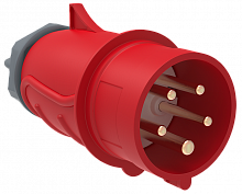 IEK Вилка переносная ССИ-025 32А-6ч/200/346-240/415В 3Р+РЕ+N IP44 MAGNUM