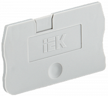 IEK Заглушка для КПИ 2в-1,5/2,5 серая