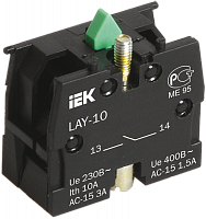 IEK Контактный блок 1з для серии LAY5