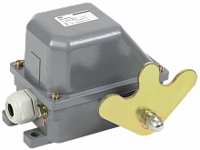IEK КУ-704 У1, W- образный рычаг, 10А, IP44, 2 эл. цепи,