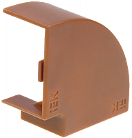 IEK ELECOR Поворот 90град КМП 15х10 дуб (4шт/компл)