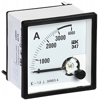IEK Амперметр Э47 3000/5А кл. точн. 1,5 96х96мм