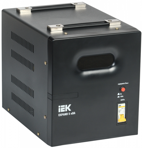 IEK EXPAND Стабилизатор напряжения 1-ф. переносной 5кВА