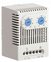 IEK Термостат двухканальный от 0 до +60°C  NO+NO
