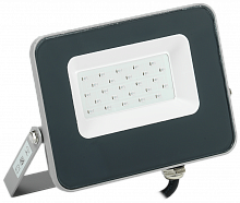 IEK Прожектор LED СДО 07-20B blue IP65 серый IEK