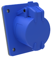 IEK Розетка встраиваемая ССИ-413 16А-6ч/200-250В 2Р+PЕ IP44 MAGNUM