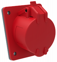 IEK Розетка встраиваемая ССИ-415 16А-6ч/200/346-240/415В 3Р+PЕ+N IP44 MAGNUM
