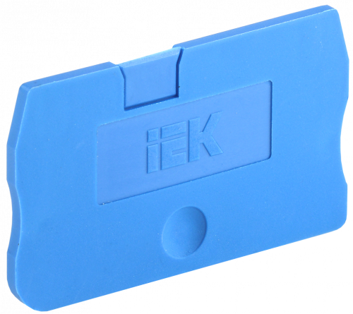 IEK Заглушка для КПИ 2в-1,5/2,5 синяя