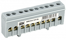 IEK Шина L фаза в корп изол на DIN-рейку ШНИ-6х9-10-К-Ср