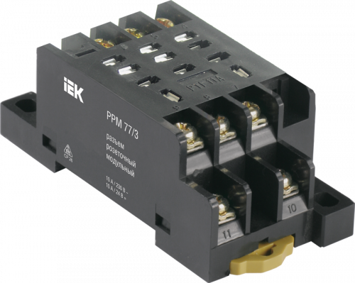 IEK ONI Разъем РРМ78/3(PYF11A) для РЭК78/3(MY3) модульный